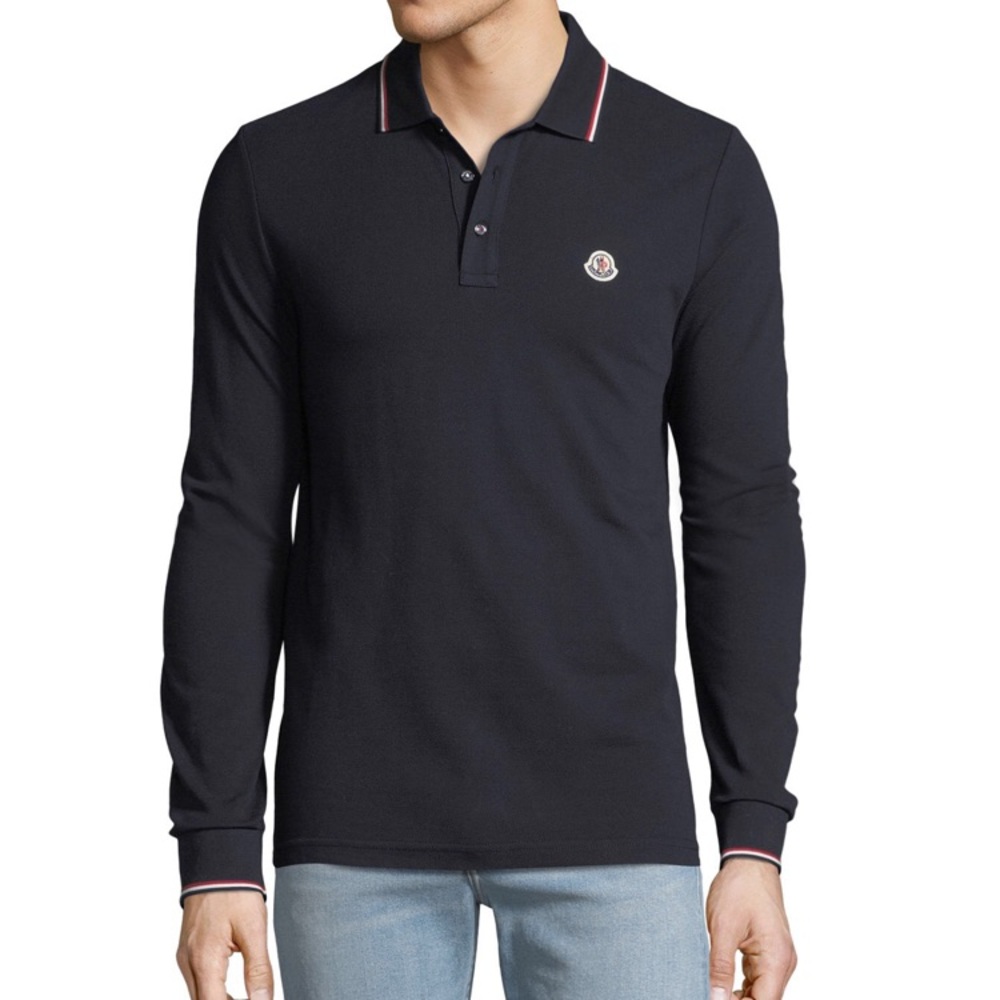 Moncler long sleeve polo